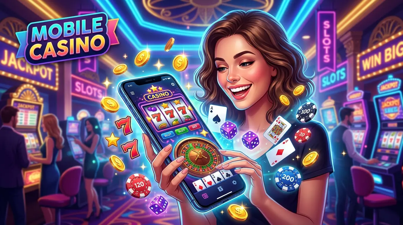 Joy casino på mobilen
