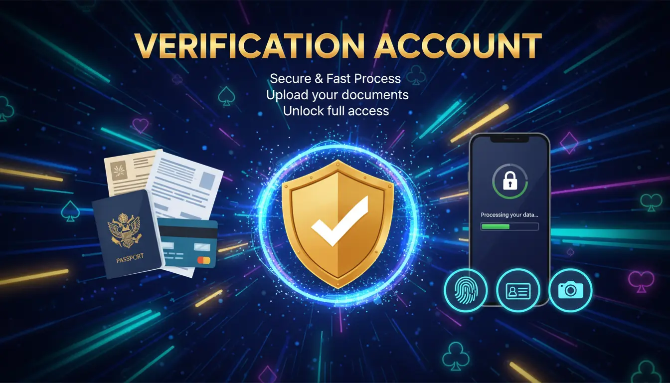 Verifiera konto hos Joy casino