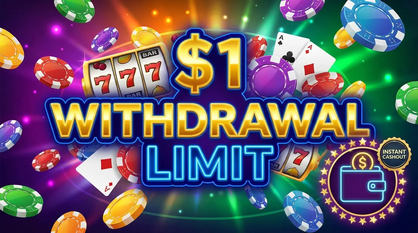 1 kr uttag hos Joy casino